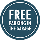 FREE Parking in the Garage